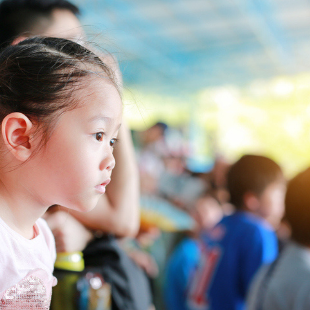 Girl watching Live Music