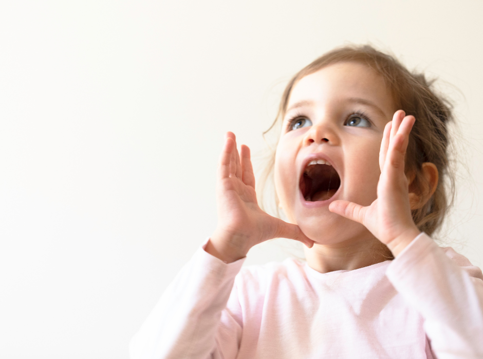 toddler singing